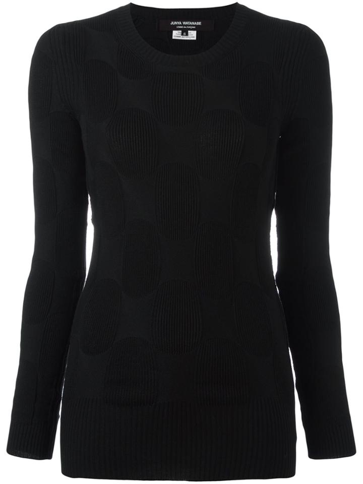 Junya Watanabe Comme Des Garçons Round Neck Jumper - Black