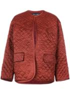 Oscar De La Renta Quilted Padded Jacket - Black