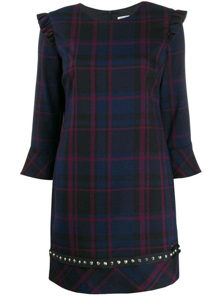 Liu Jo Stud Detail Dress - Blue