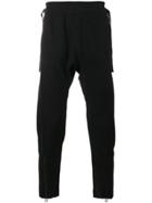 Helmut Lang Drop Crotch Zip Detail Trousers - Black