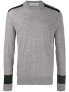 Neil Barrett Two-tone Jumper - Grey