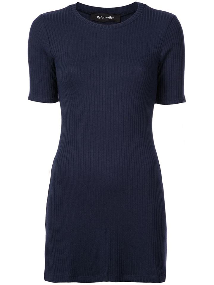Reformation Gigi Dress - Blue