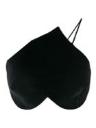 George Keburia Heart Shaped Top - Black