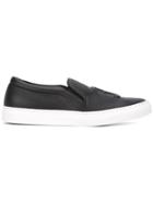 Joshua Sanders Embossed 32 Slip-on Sneakers - Black