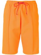 House Of Holland Drawstring Fitted Shorts - Orange