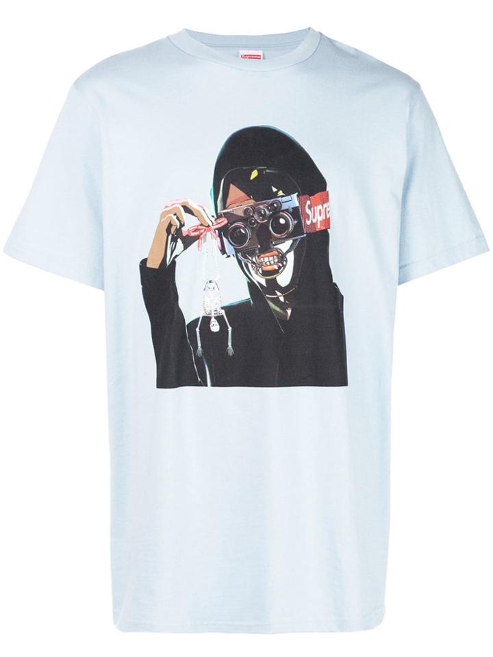 Supreme Blue Logo T-shirt