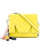 Msgm M Crossbody Bag - Yellow & Orange