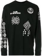 Ktz Scout Patch 003 Print Long Sleeve T-shirt - Black