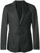 Prada Herringbone Suit Jacket - Grey