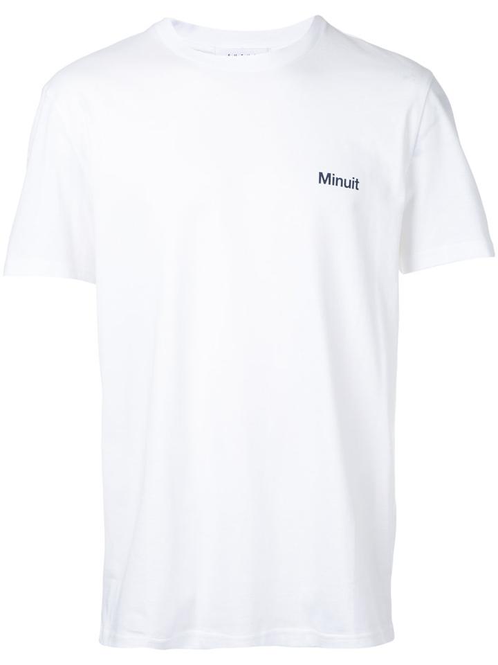 Futur Printed T-shirt, Men's, Size: Large, White, Cotton