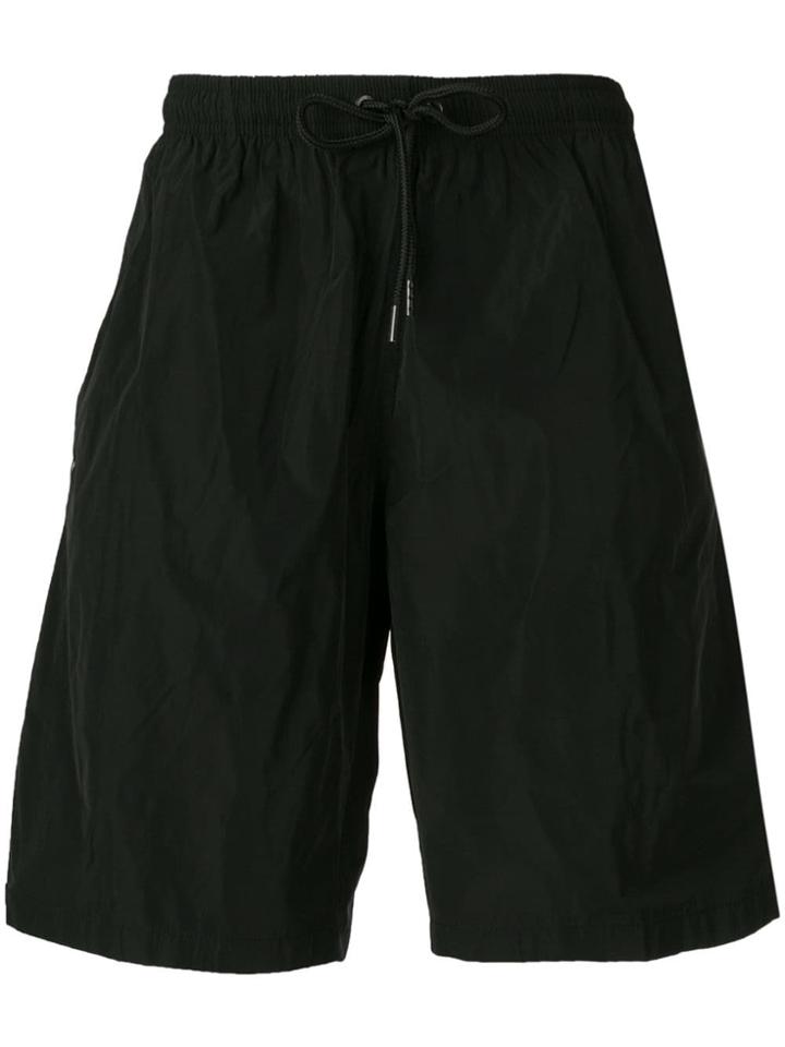 Marcelo Burlon County Of Milan Stripe Swim Shorts - Black
