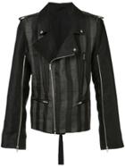 Ann Demeulemeester Crawford Biker Jacket - Black