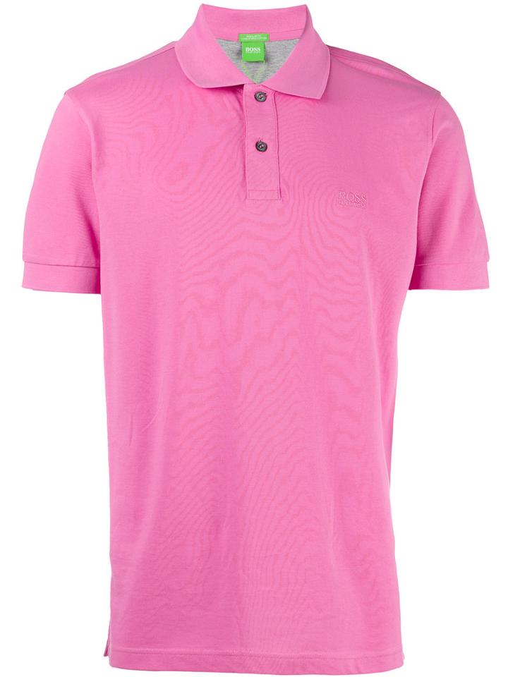 Boss Hugo Boss Classic Polo Shirt, Men's, Size: Large, Pink/purple, Cotton