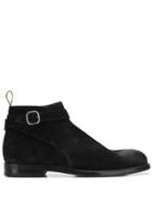 Doucal's Suede Ankle Boots - Black