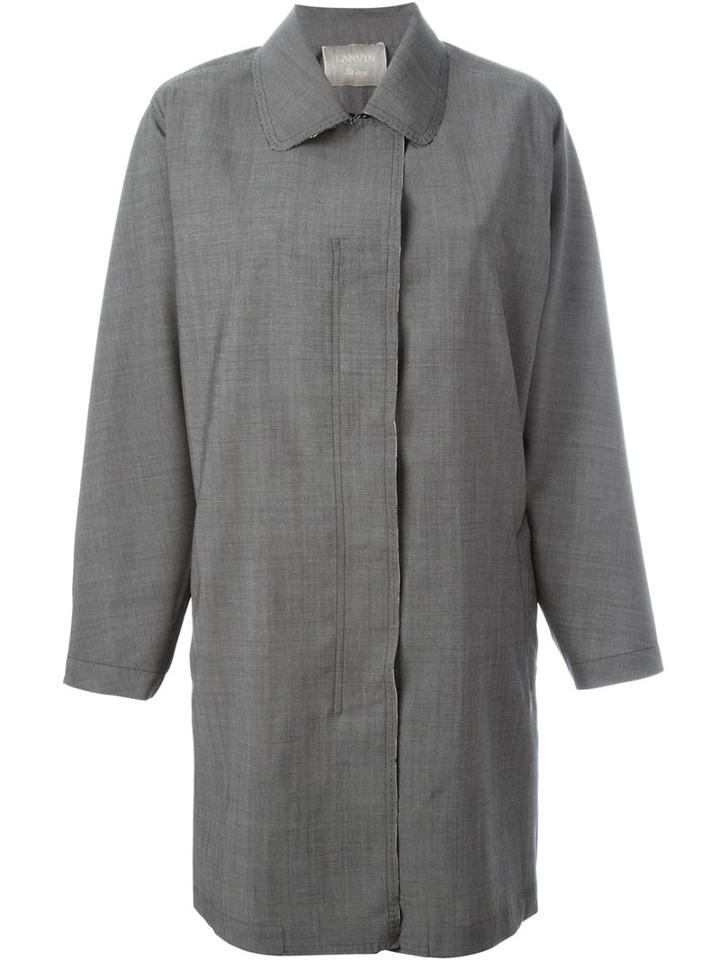 Lanvin Raw Edge Coat