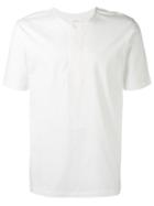 Lemaire - Henley T-shirt - Men - Cotton - L, White, Cotton