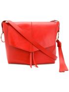 Nina Ricci Flap Shoulder Bag - Red
