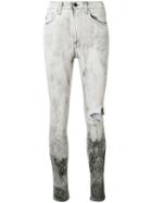 Marcelo Burlon County Of Milan Snake Jeans - Grey