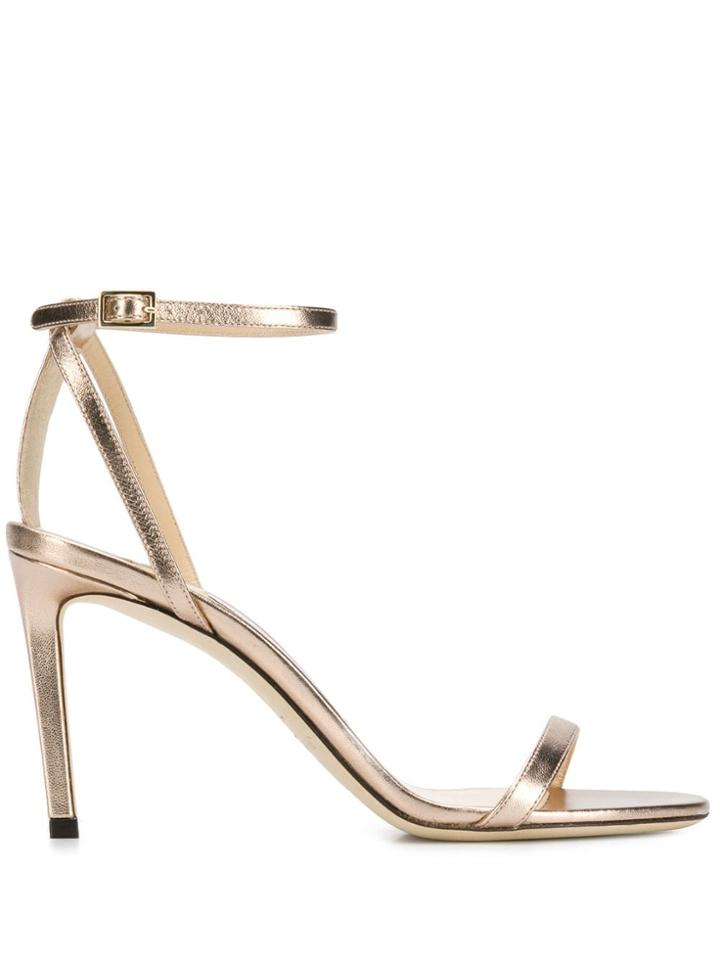 Jimmy Choo Minny 85 Sandals - Neutrals