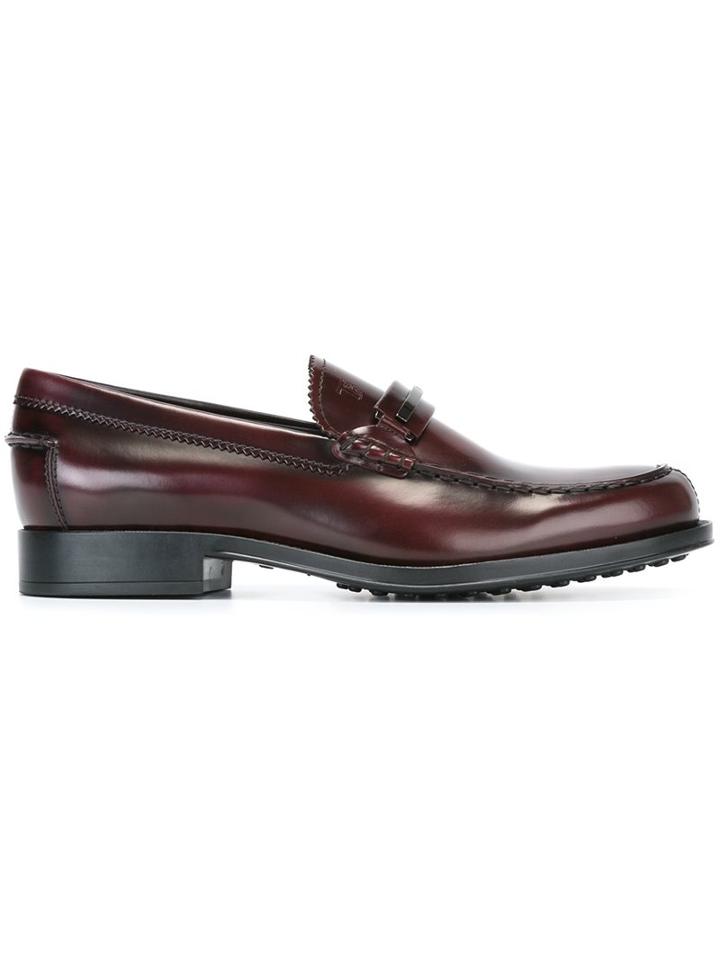 Tod's Logo Detail Loafers
