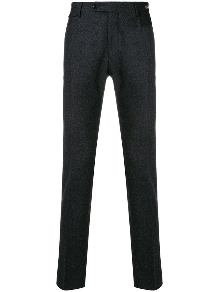 Tagliatore Slim-fit Trousers - Grey