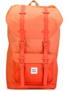 Herschel Supply Co. Buckle Strap Backpack, Yellow/orange, Polyester/pvc