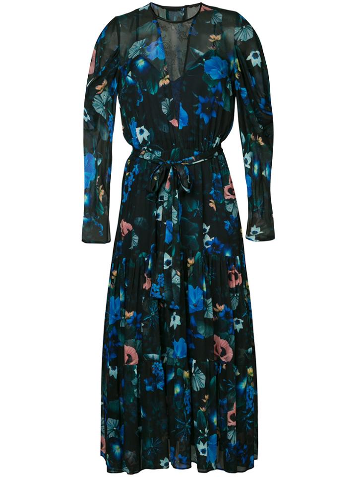 Ginger & Smart Harmony Dress With Sleeve - Black