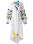 Yuliya Magdych - 'spell' Dress - Women - Linen/flax - S, White, Linen/flax