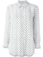 Equipment Kate Moss For Equipment 'reese' Shirt, Women's, Size: Small, White, Silk