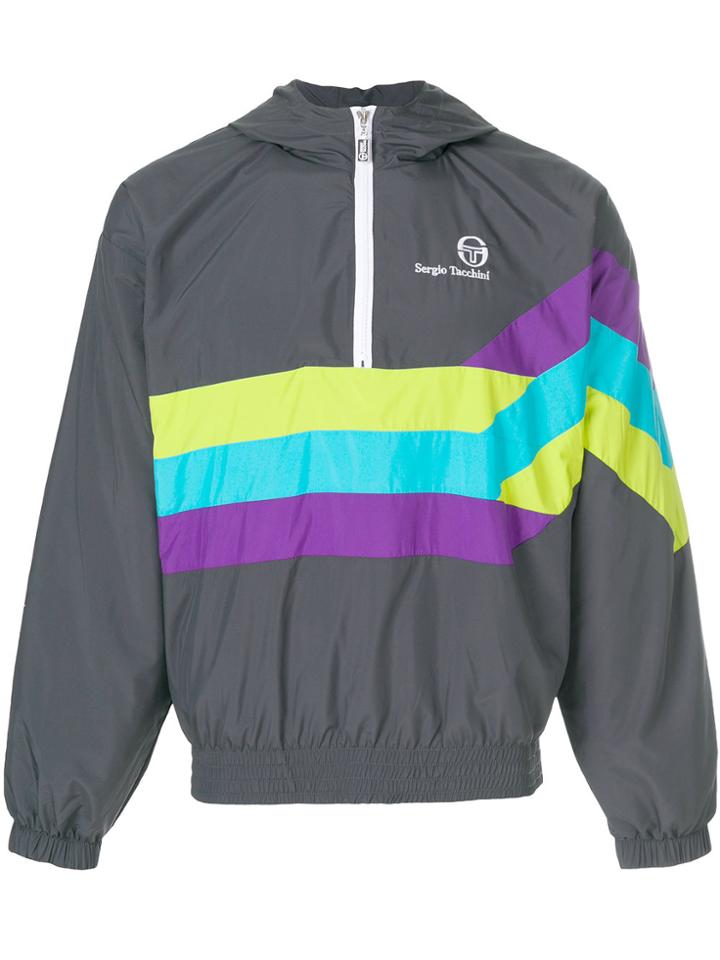 Sergio Tacchini 90's Windbreaker - Grey