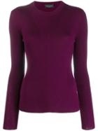 Roberto Collina Porpora Sweatshirt - Purple