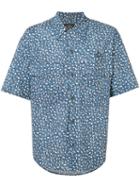 Vivienne Westwood Man Leo Shortsleeved Shirt, Men's, Size: Xl, Blue, Cotton