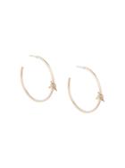 Dsquared2 'babe Wire' Earrings, Women's, Metallic