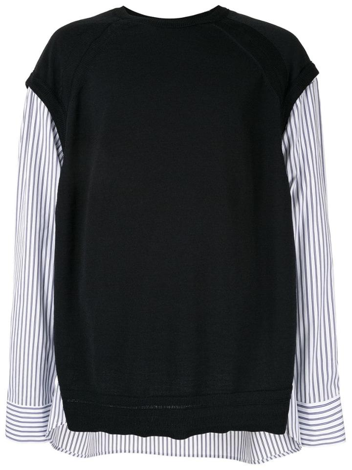 Juun.j Casual Sweatshirt - Black