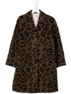 Caffe' D'orzo Tunica Coat - Brown