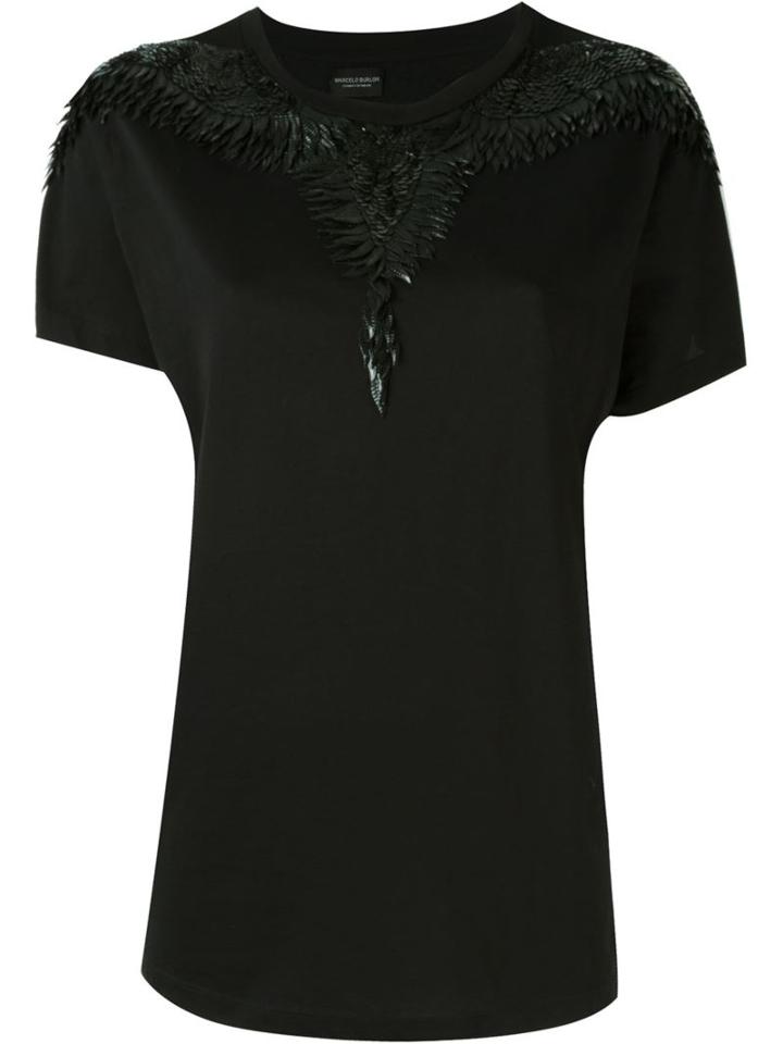 Marcelo Burlon County Of Milan Petapa T-shirt, Women's, Size: Xs, Black, Cotton