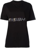 Misbhv 'techno' T-shirt, Women's, Size: Large, Black, Cotton