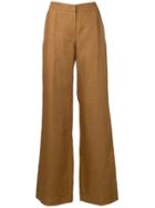 Max Mara Wide-leg Trousers - Brown