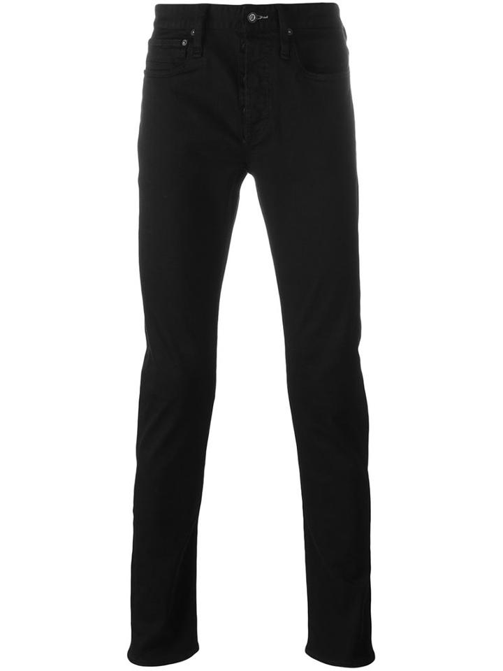 Denham 'bolt' Jeans, Men's, Size: 34/34, Black, Cotton/spandex/elastane