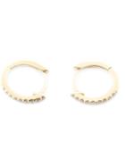 Dana Rebecca 'drd' Hoop Earrings, Women's, Metallic