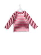 Comme Des Garçons Play Kids Striped T-shirt, Girl's, Size: 6 Yrs, Red