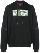 Mostly Heard Rarely Seen 8-bit Note Printed Hoodie - Black
