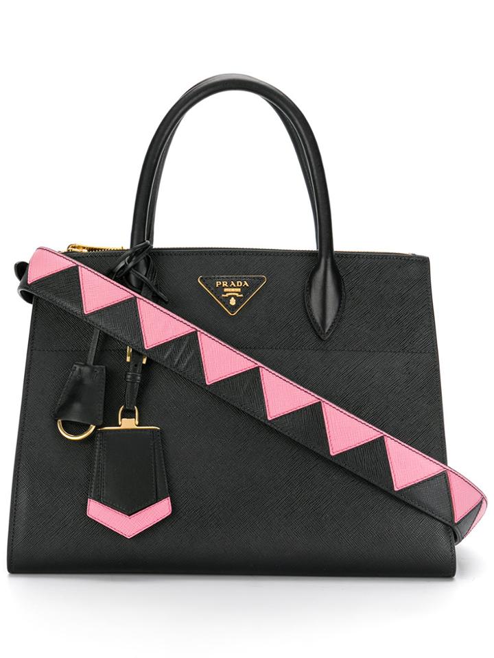 Prada Paradigme Large Tote Bag - Black