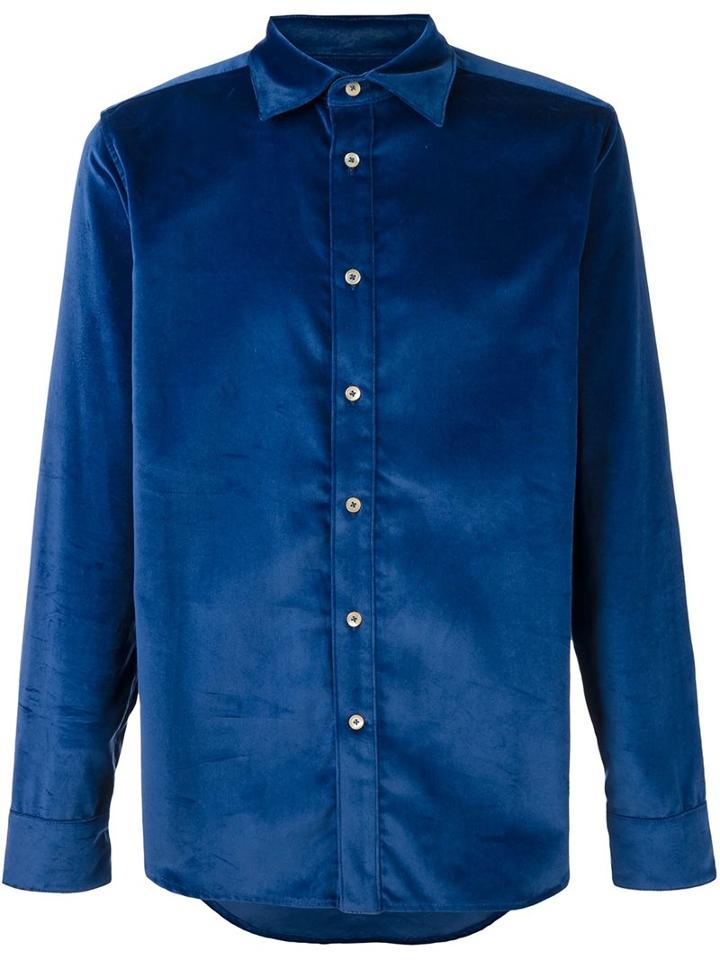 A Kind Of Guise 'mirza' Shirt, Men's, Size: Medium, Blue, Cotton