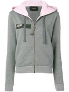 Mr & Mrs Italy Pegasus Embroidered Hoodie - Grey