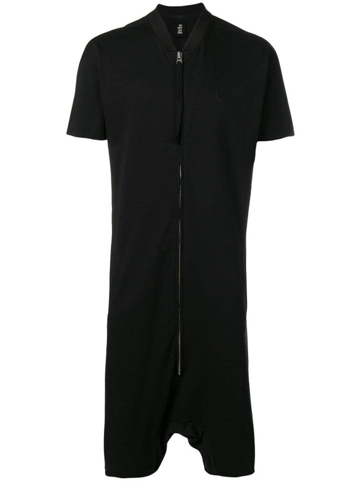 Thom Krom Zip Front Jumpsuit - Black