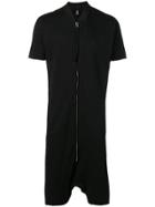 Thom Krom Zip Front Jumpsuit - Black