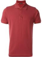 Kiton Classic Polo Shirt, Men's, Size: Xl, Pink/purple, Cotton