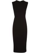 Rick Owens Fitted Dress, Women's, Size: 44, Black, Cotton/spandex/elastane/viscose