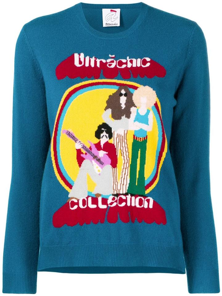 Ultràchic Rock N' Roll Sweater - Blue